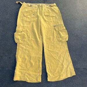 Danang silk utility cargo pants size S